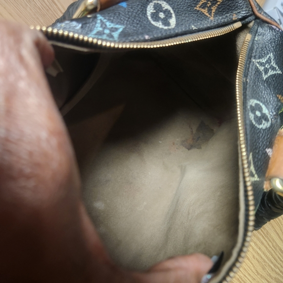 Louis Vuitton multi black square speedy 30 - Picture 10 of 16